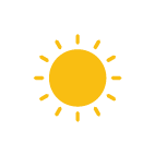 Wetter Icon: klarer Himmel