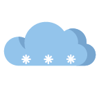 Wetter Icon: Schnee